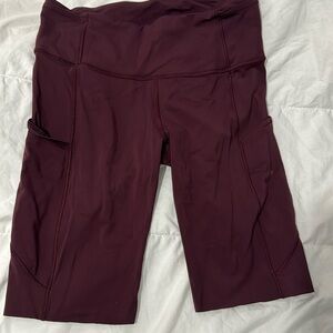 Fast and free high rise short from lululemon